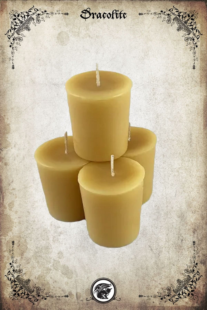 Votives en cire d'abeille